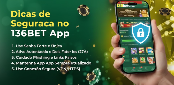Dicas de Segurança no 136BET App